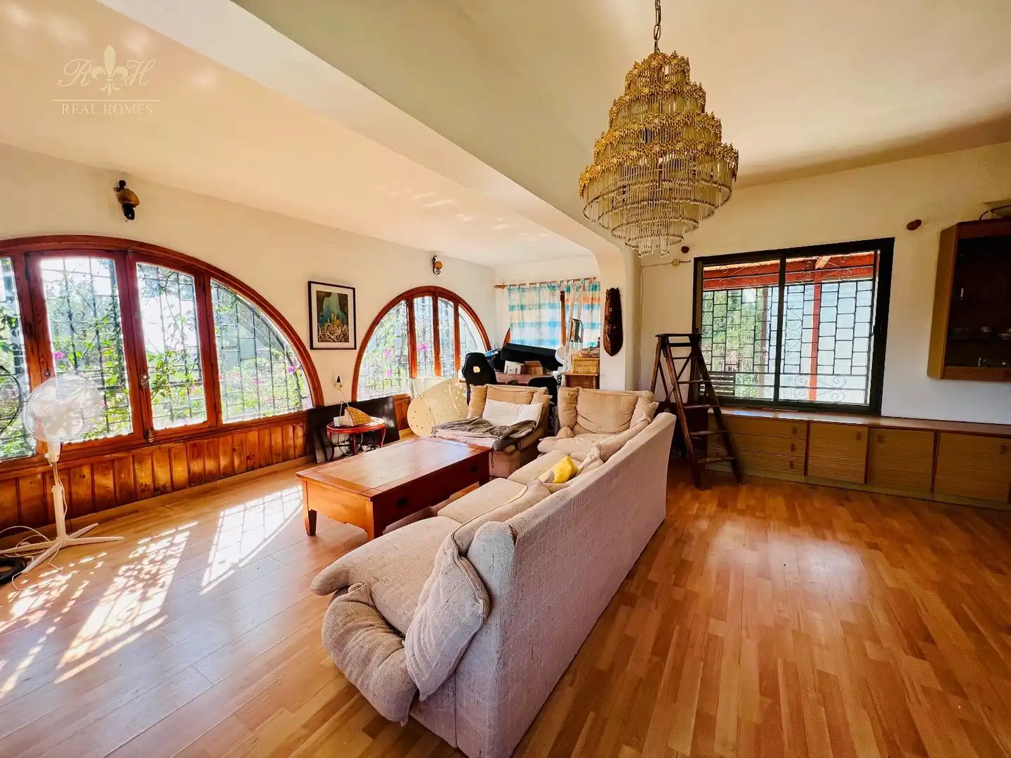 Living room of Houses for sale in L'Alfàs del Pi  with Terrace, Storage room and Swimming Pool
