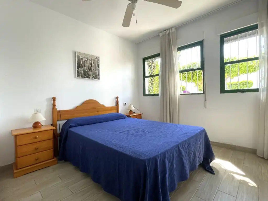 Dormitori de Apartament en venda en Vera amb Jardí privat, Terrassa i Moblat