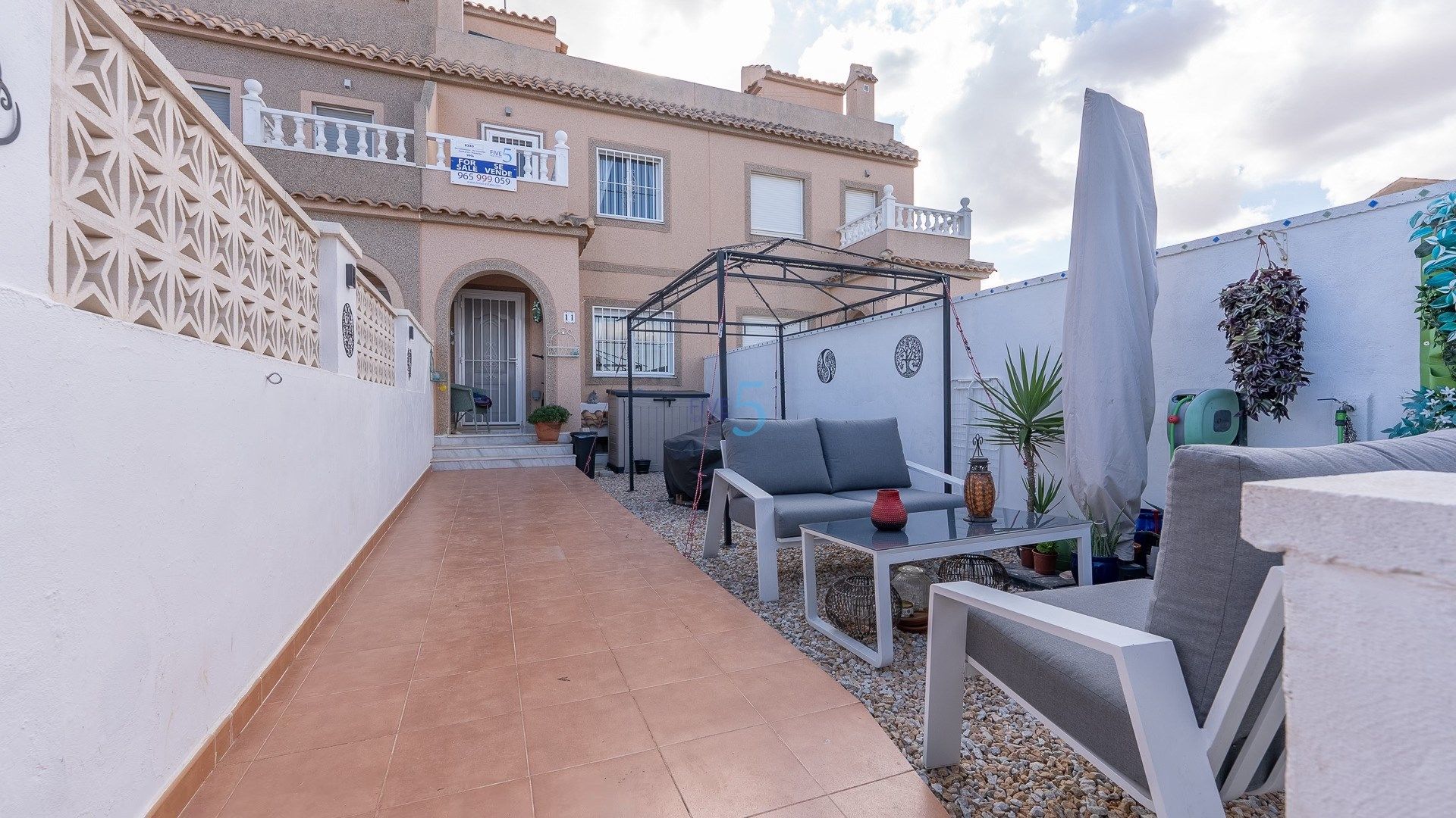Terrace of Single-family semi-detached for sale in  Murcia Capital  with Air Conditioner, Heating and Balcony