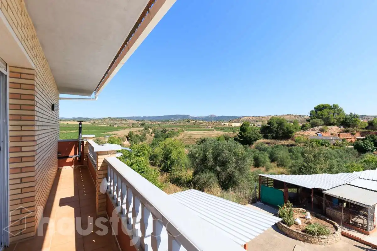 Terraza de Casa o chalet en venta en Sarral con Aire acondicionado, Calefacción y Jardín privado