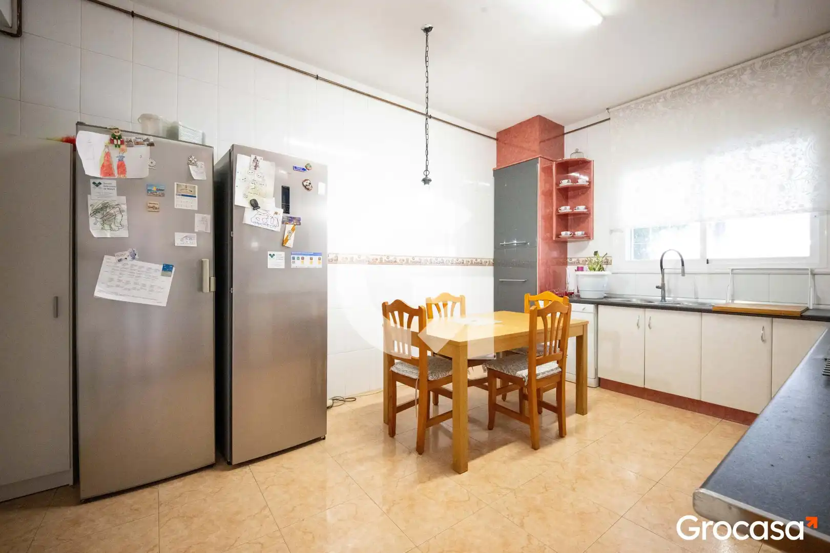 Cocina de Casa adosada en venta en Mataró con Aire acondicionado, Calefacción y Jardín privado