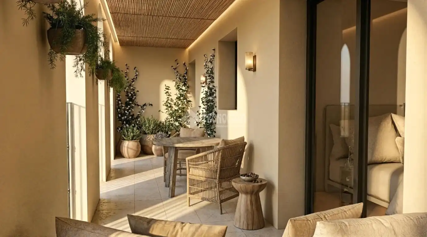 Terraza de Casa adosada en venta en Sant Adrià de Besòs con Aire acondicionado, Calefacción y Terraza