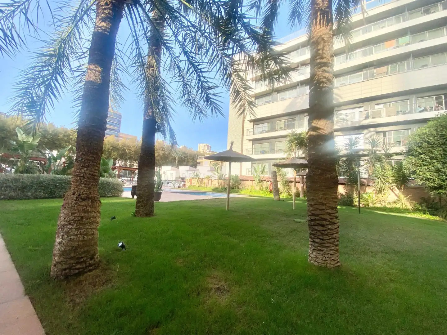 Exterior view of Apartments for rent in Benidorm  with Heating, Swimming Pool and Furnished