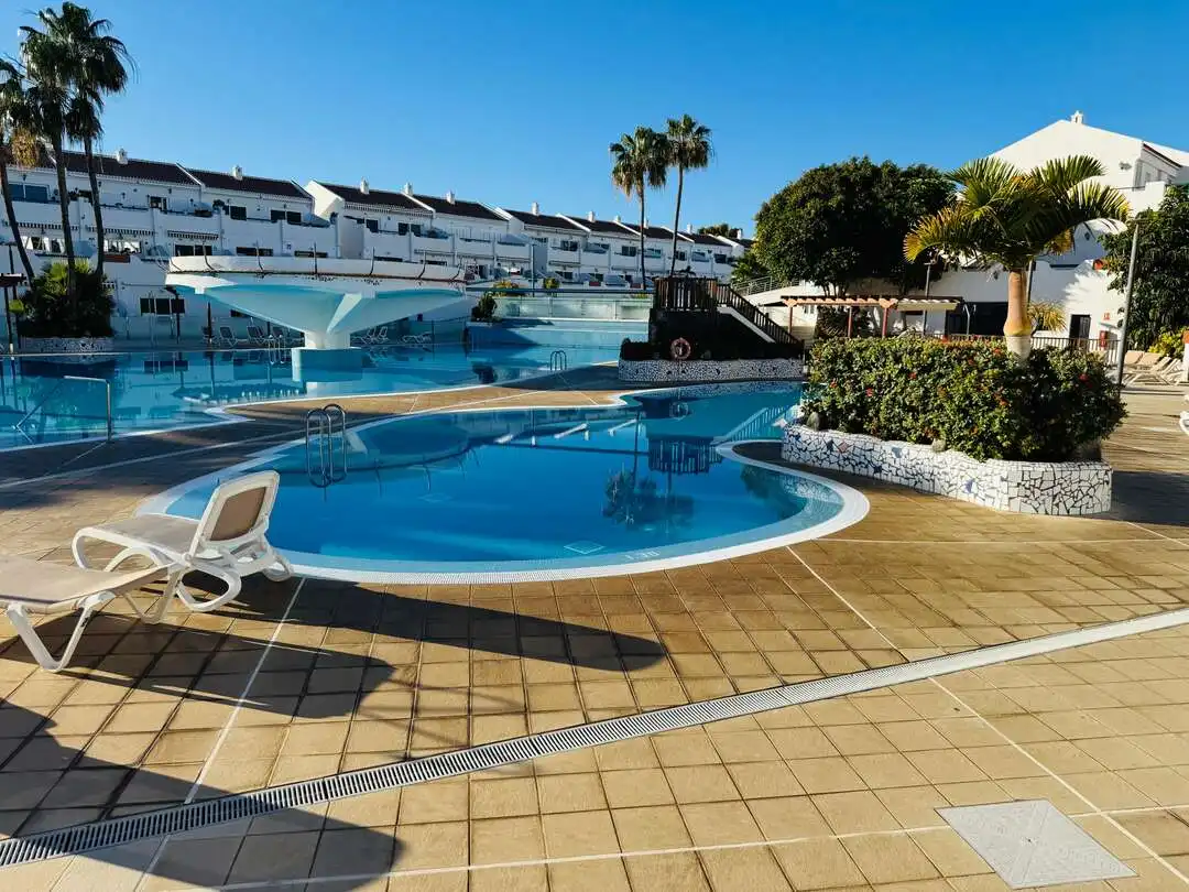 Swimming pool of Apartments for rent in Arona