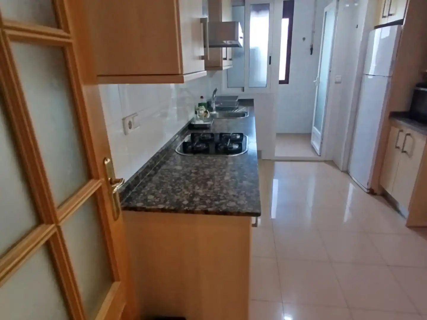 Cuina de Pis de lloguer en Murcia amb Aire condicionat, Calefacció i Terrassa