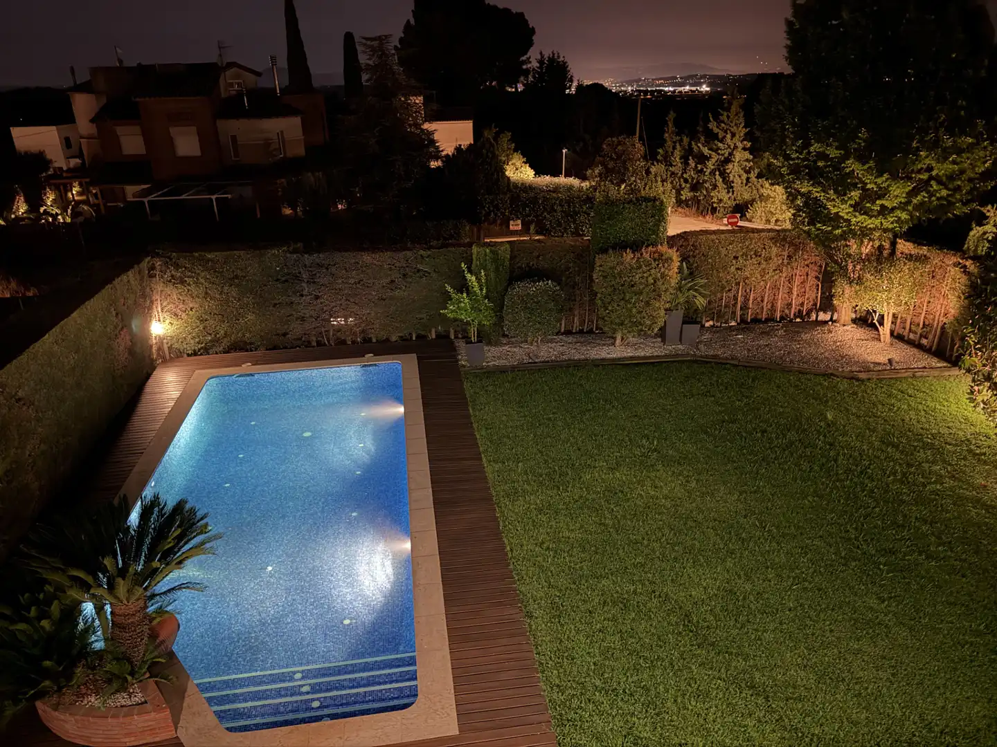 Piscina de Casa o xalet en venda en La Garriga amb Calefacció, Jardí privat i Parquet