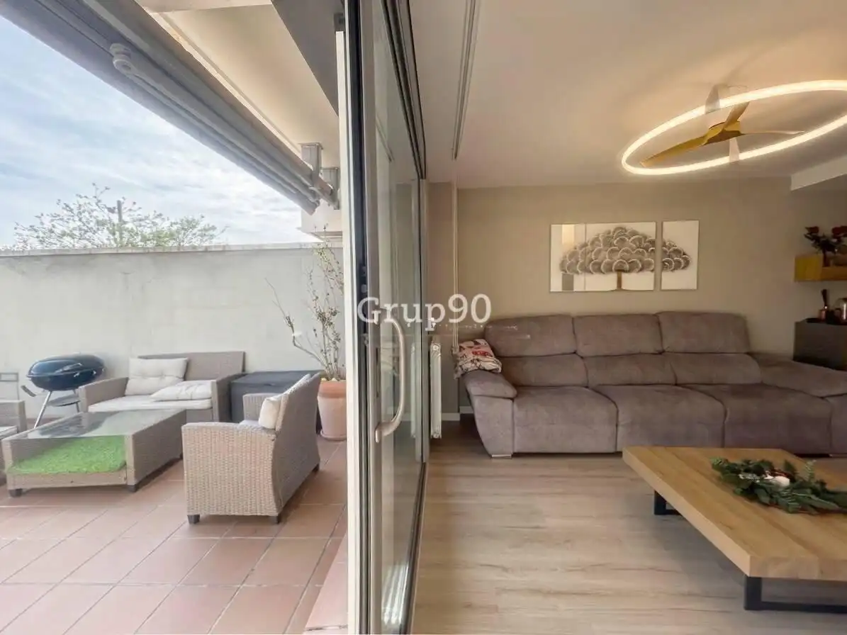 Terraza de Casa adosada en venta en Lleida con Aire acondicionado, Calefacción y Jardín privado