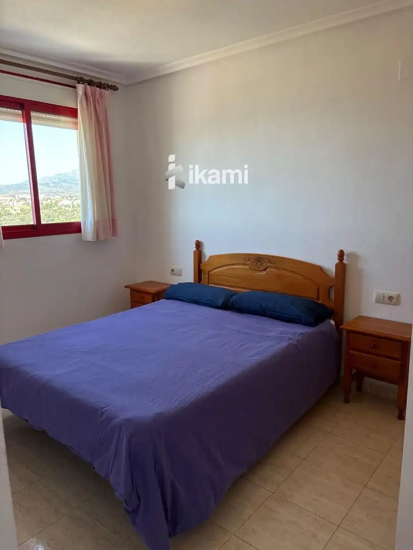 Schlafzimmer von Wohnung zur Miete in Villajoyosa / La Vila Joiosa mit Klimaanlage, Heizung und Terrasse