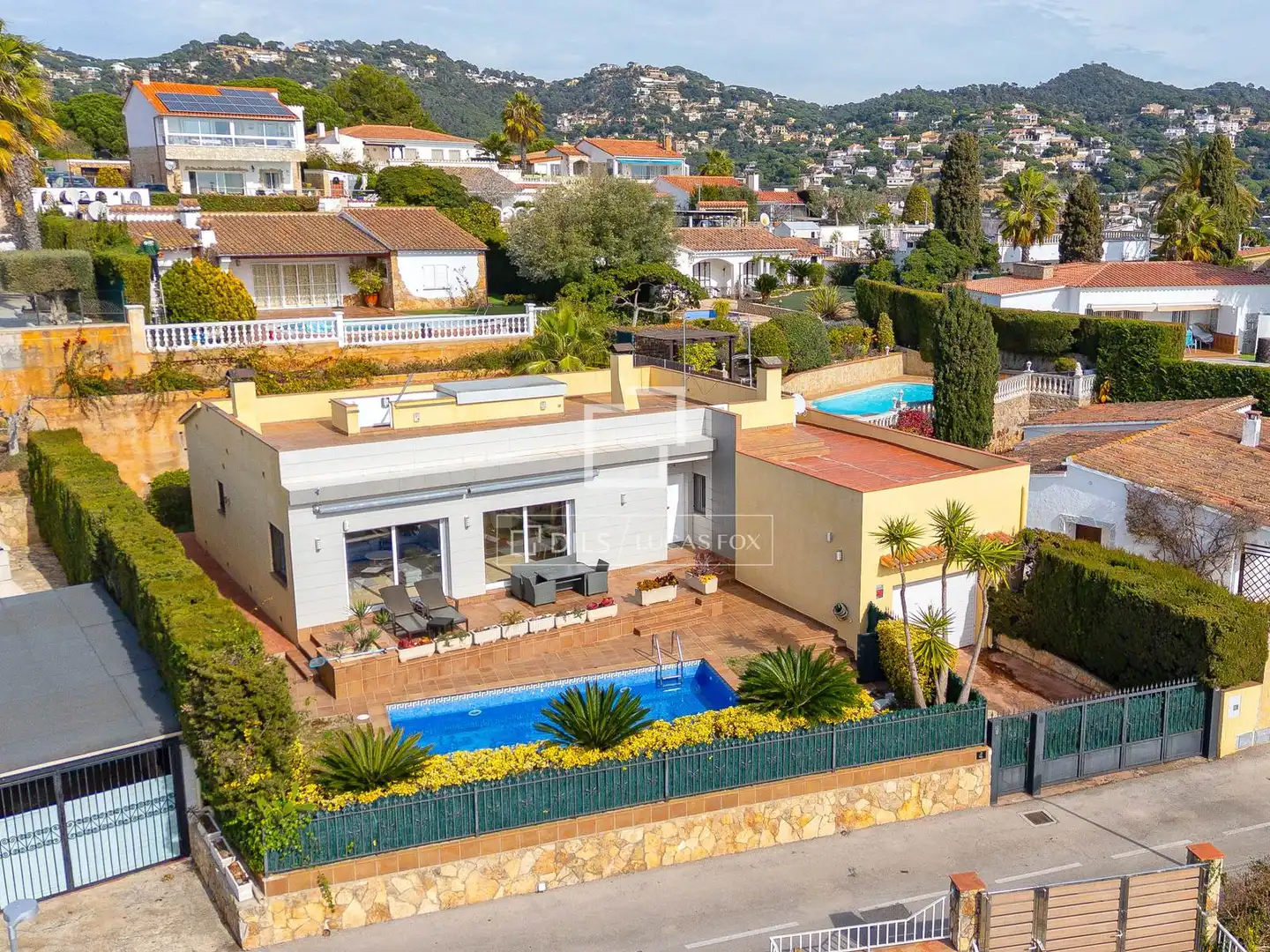 Vista exterior de Casa o chalet en venta en Lloret de Mar con Aire acondicionado, Calefacción y Jardín privado