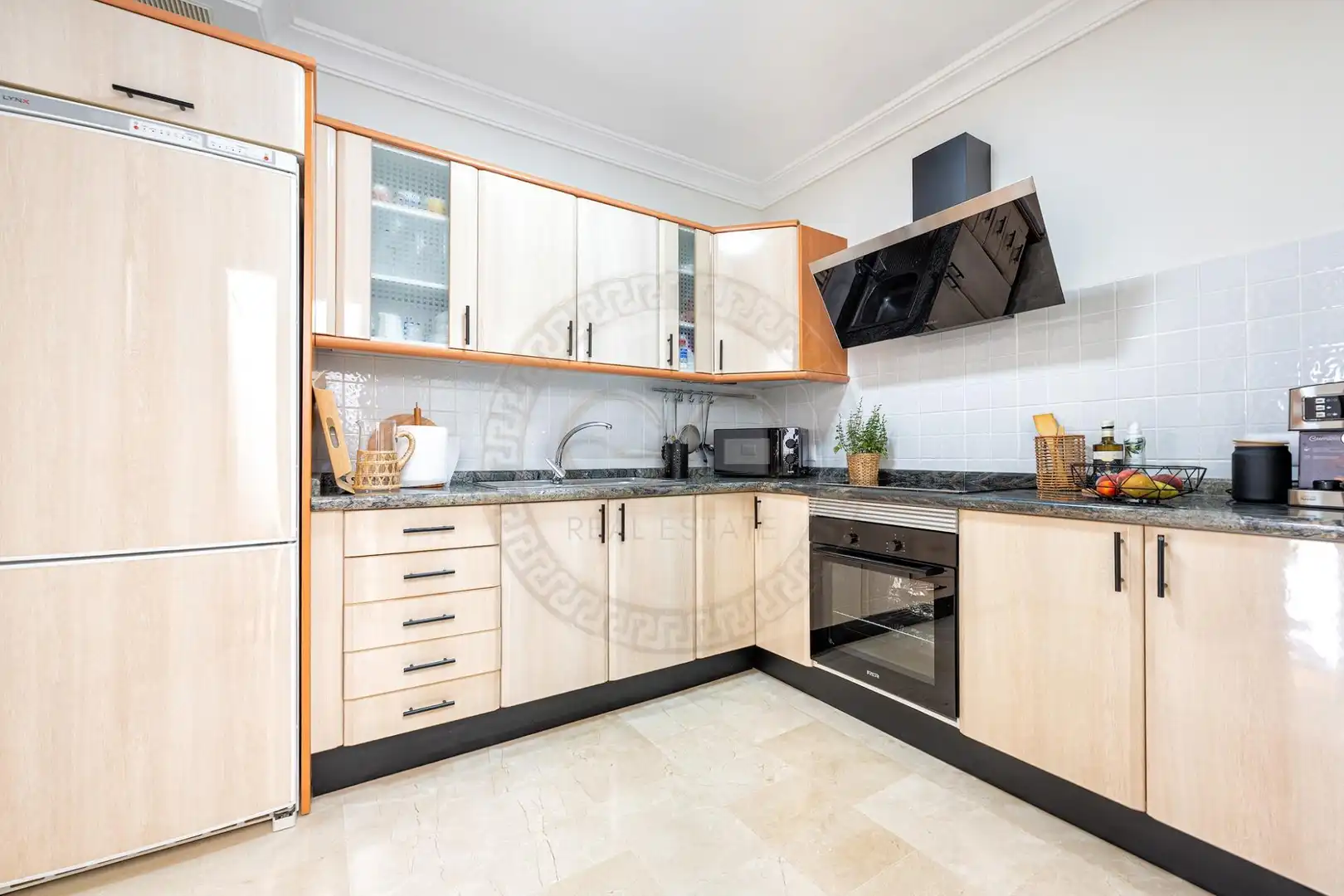Cocina de Casa adosada de alquiler en Mogán con Aire acondicionado, Jardín privado y Terraza