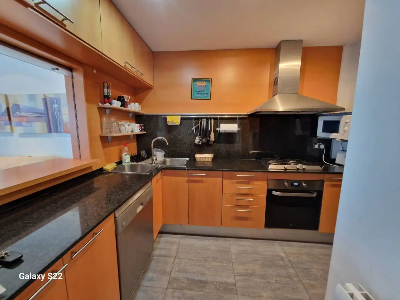 Cocina de Piso de alquiler en Cubelles con Aire acondicionado, Calefacción y Terraza