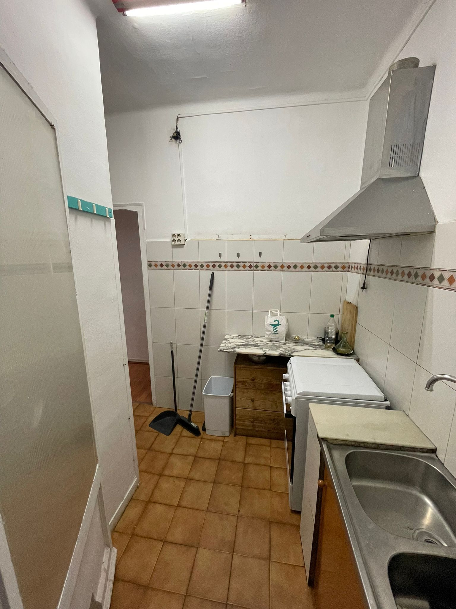 Cocina de Piso en venta en  Barcelona Capital con Terraza