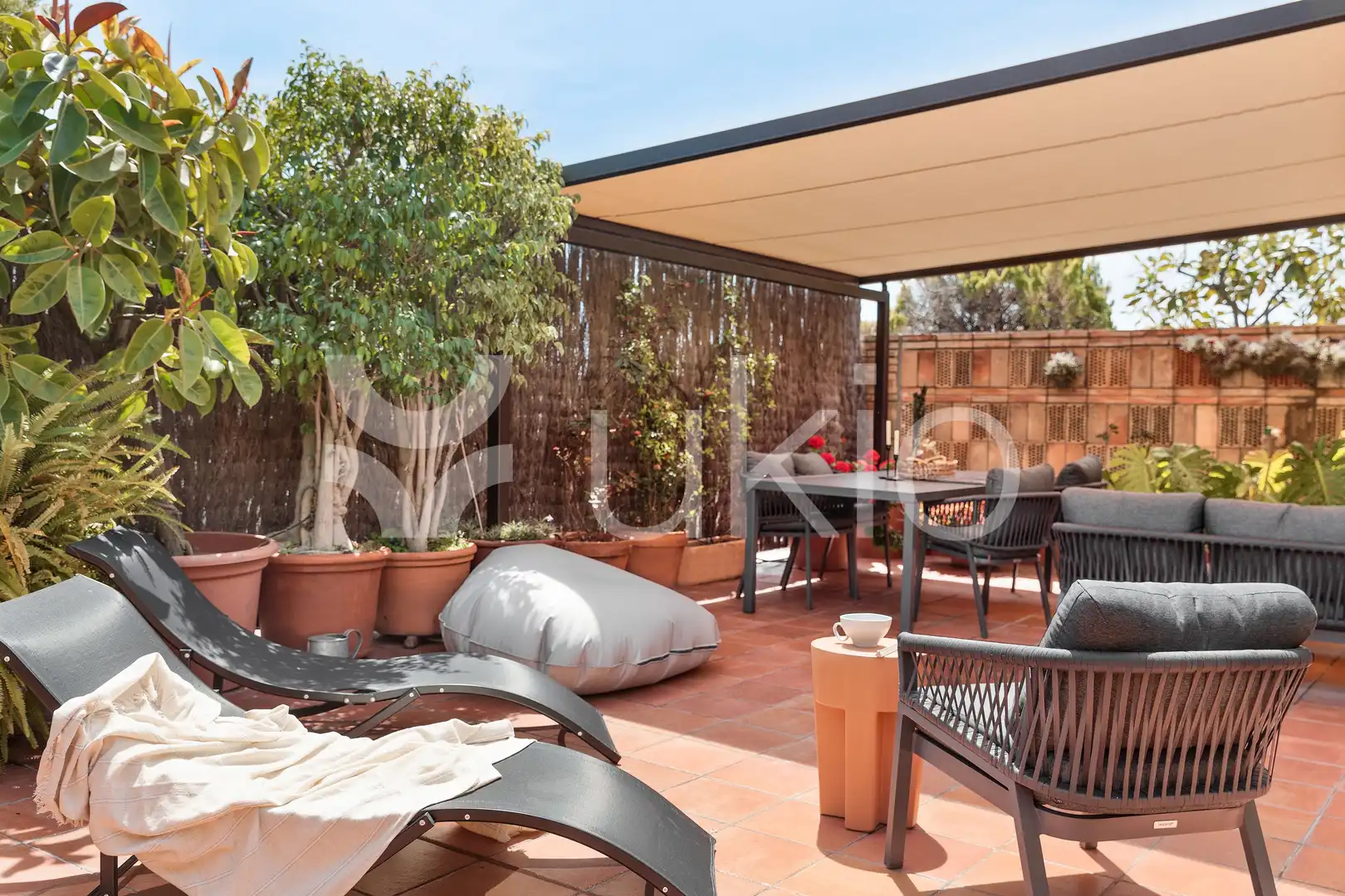 Terrassa de Apartament de lloguer en Barcelona amb Aire condicionat, Terrassa i Moblat