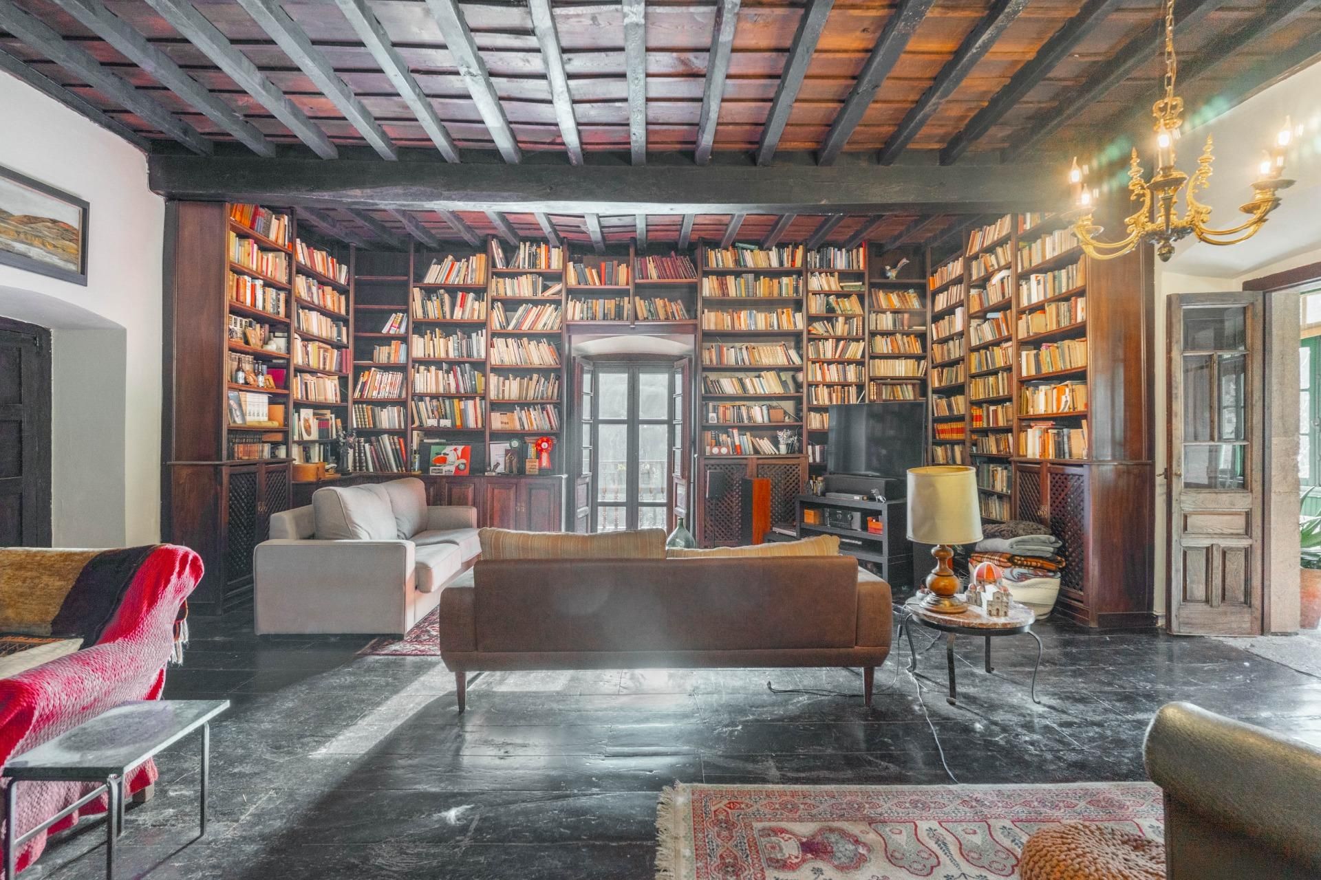 Sala de estar de Casa o chalet en venta en Proaza con Jardín privado, Terraza y Trastero