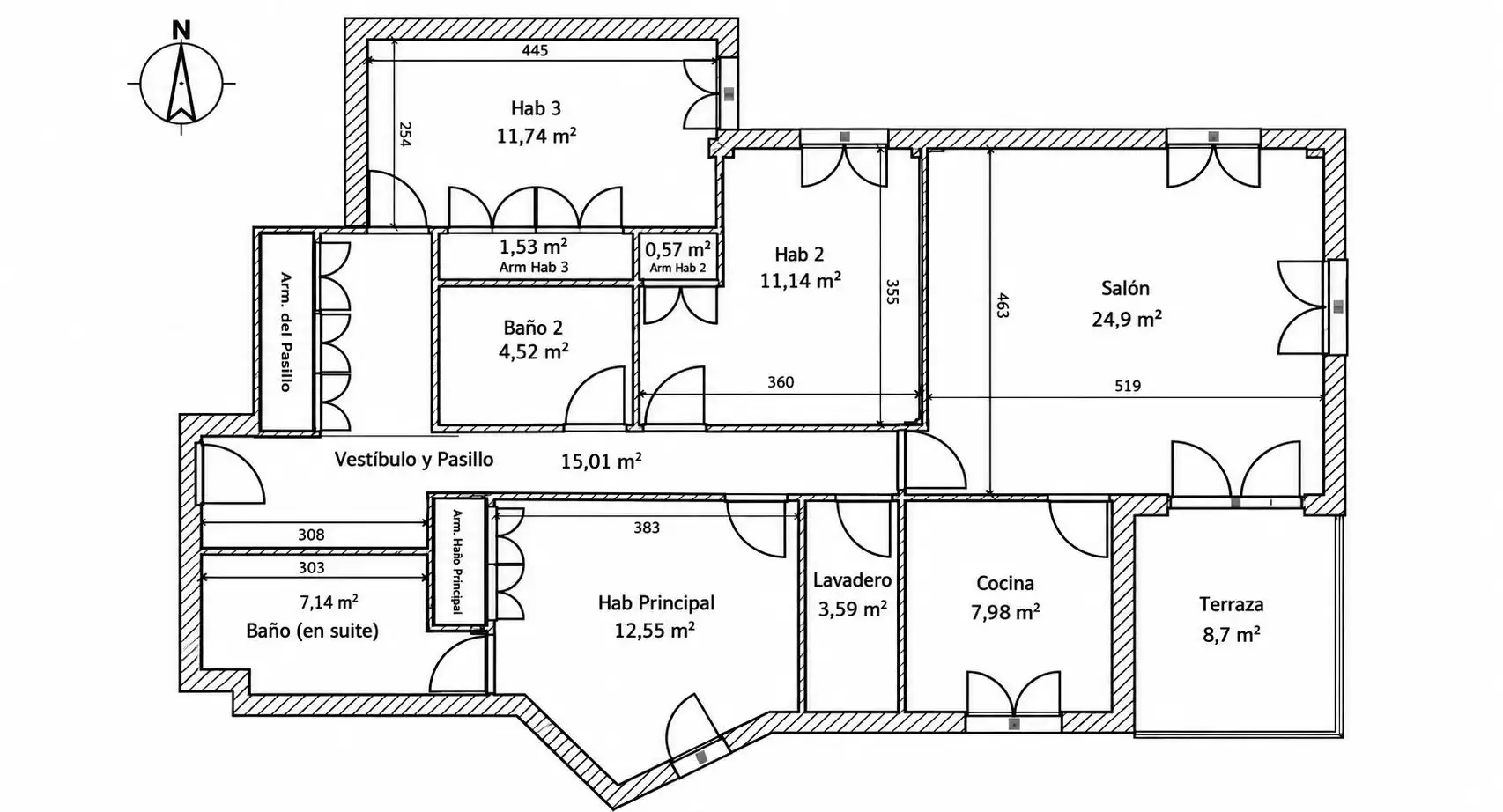 Apartment mit Terrasse zum Verkauf in Montgó - Ermita, imagen 23