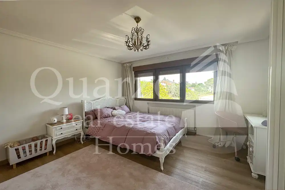 Bedroom of Houses for sale in Villaviciosa de Odón  with Air Conditioner, Heating and Private garden