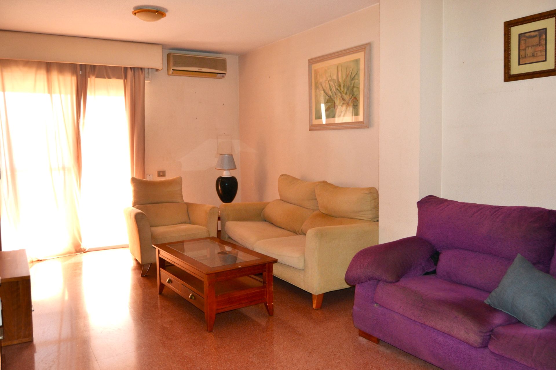 Living room of Flat for sale in  Murcia Capital  with Air Conditioner, Storage room and Balcony