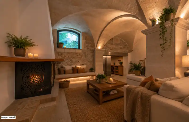 Sala de estar de Casa o chalet en venta en Porreres con Aire acondicionado, Calefacción y Terraza