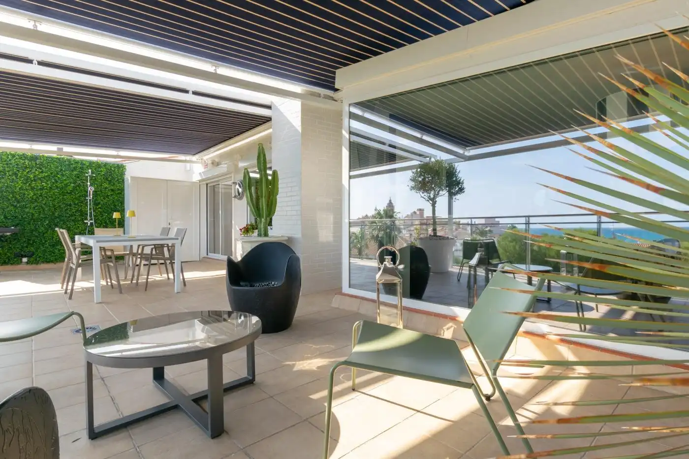 Terraza de Ático en venta en Sitges con Aire acondicionado, Calefacción y Terraza