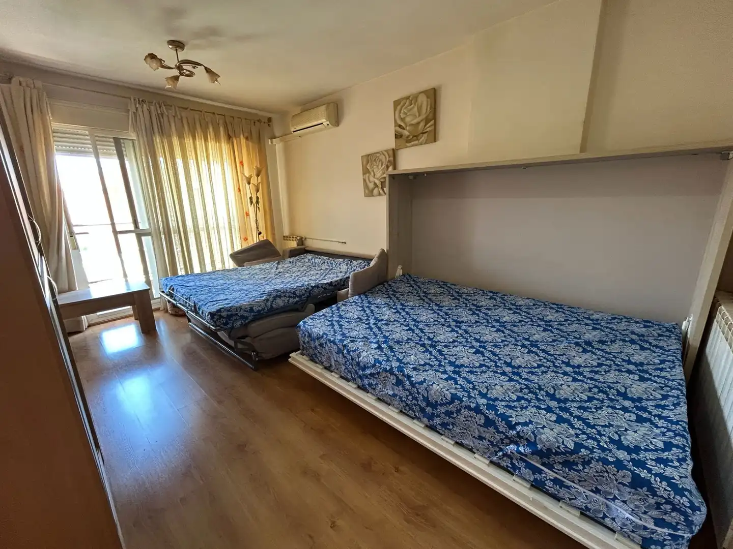 Schlafzimmer von Wohnung zur Miete in Ciudad Real mit Klimaanlage, Heizung und Terrasse