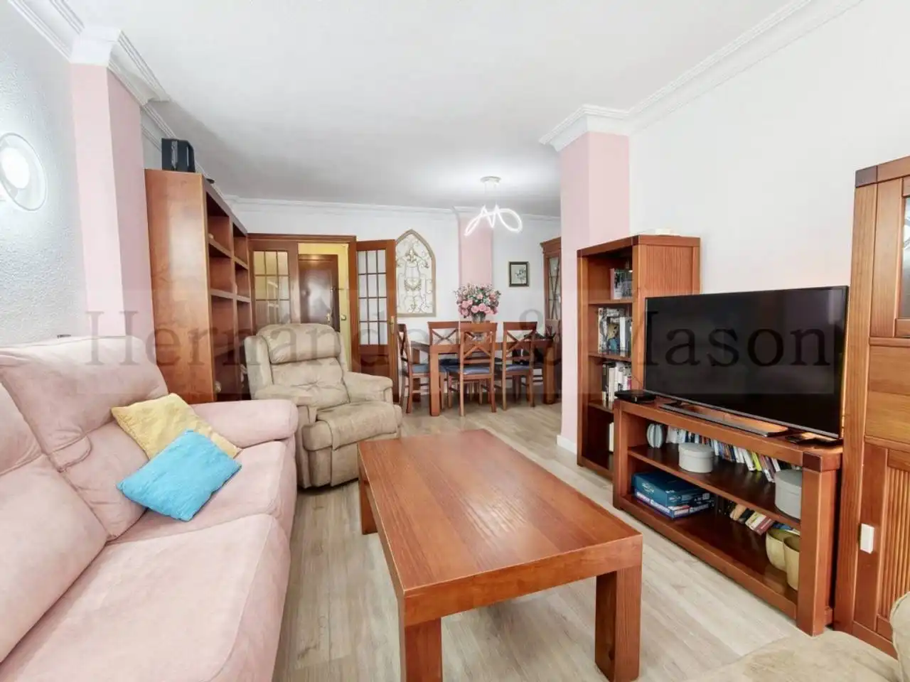 Living room of Flat for sale in Málaga  with Terrace and Storage room