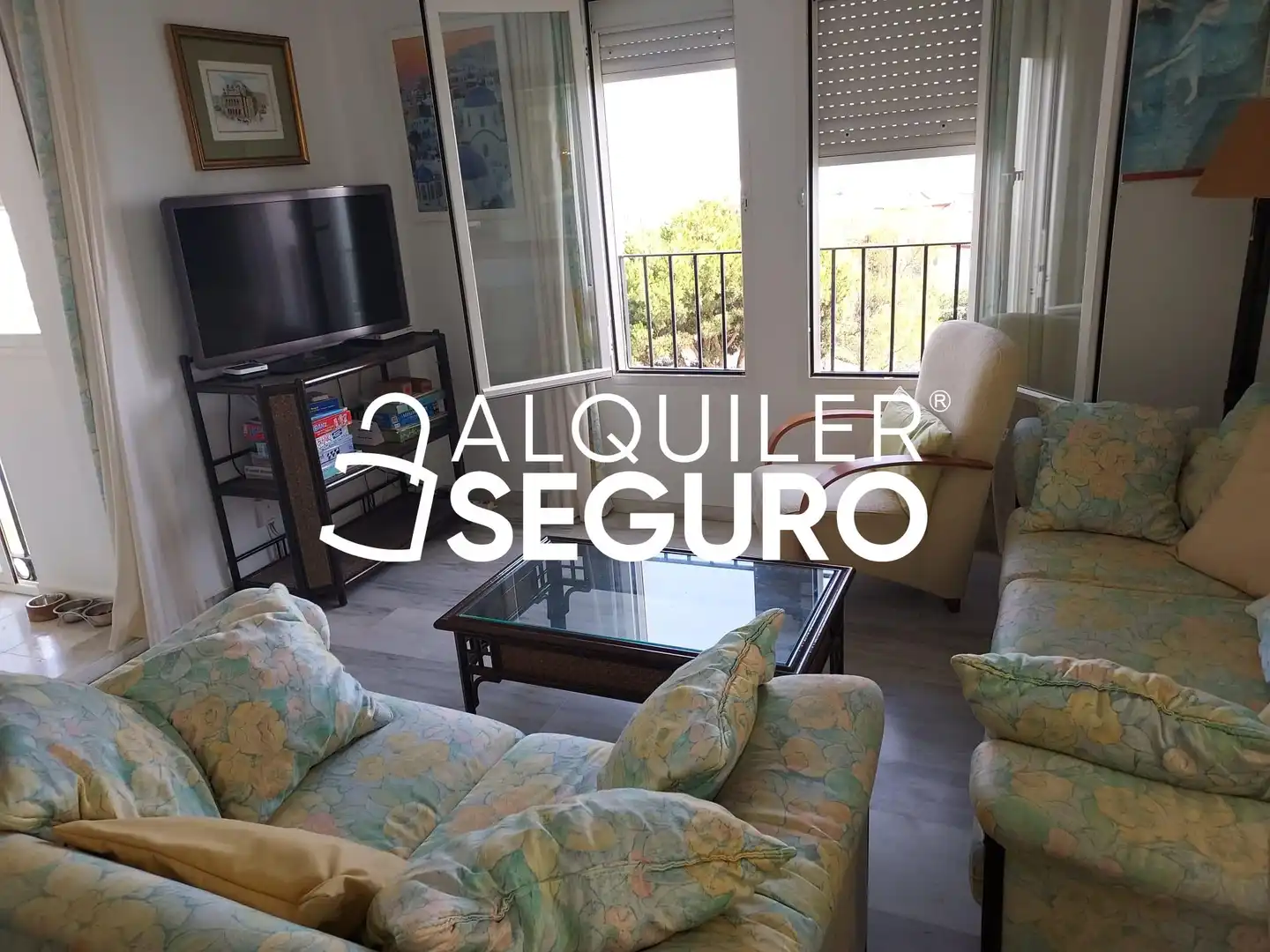 Living room of Attic for rent in Benalmádena  with Terrace, Swimming Pool and Furnished