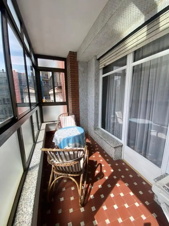 Terraza de Piso de alquiler en León Capital  con Calefacción, Terraza y Amueblado