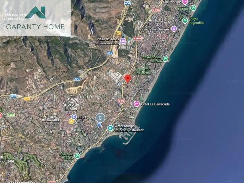 Vista exterior de Dúplex de lloguer en Torremolinos amb Calefacció, Jardí privat i Terrassa