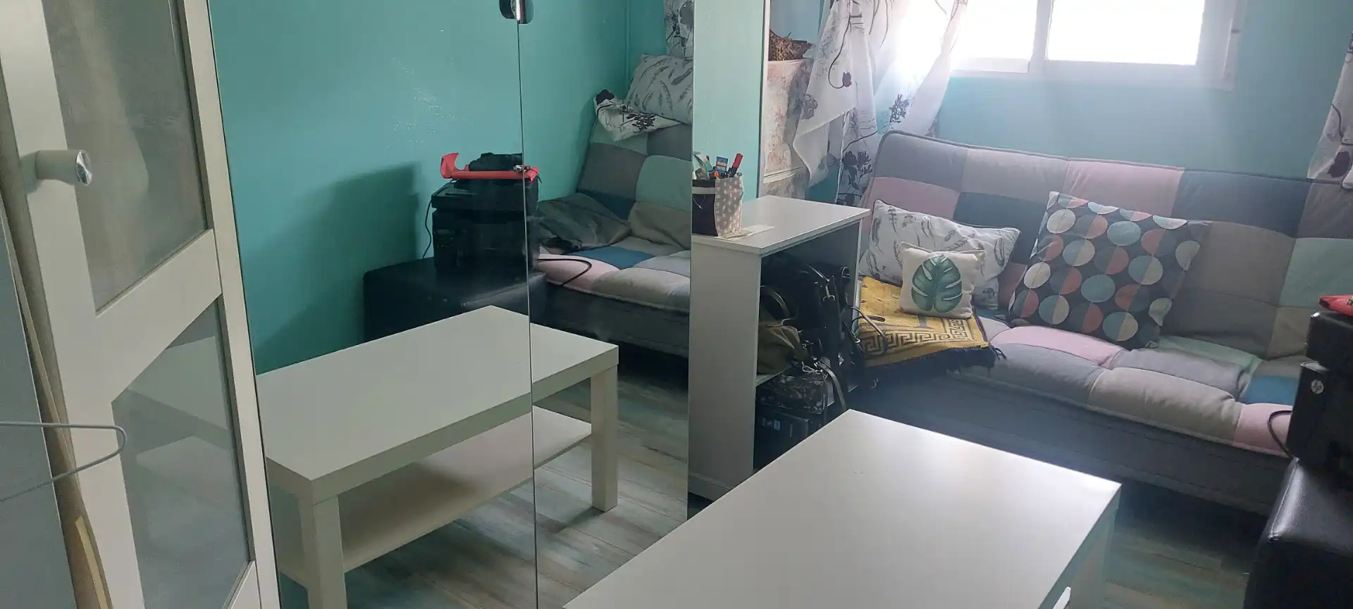 Sala de estar de Piso en venta en Madrid con Aire acondicionado, Terraza y Alarma