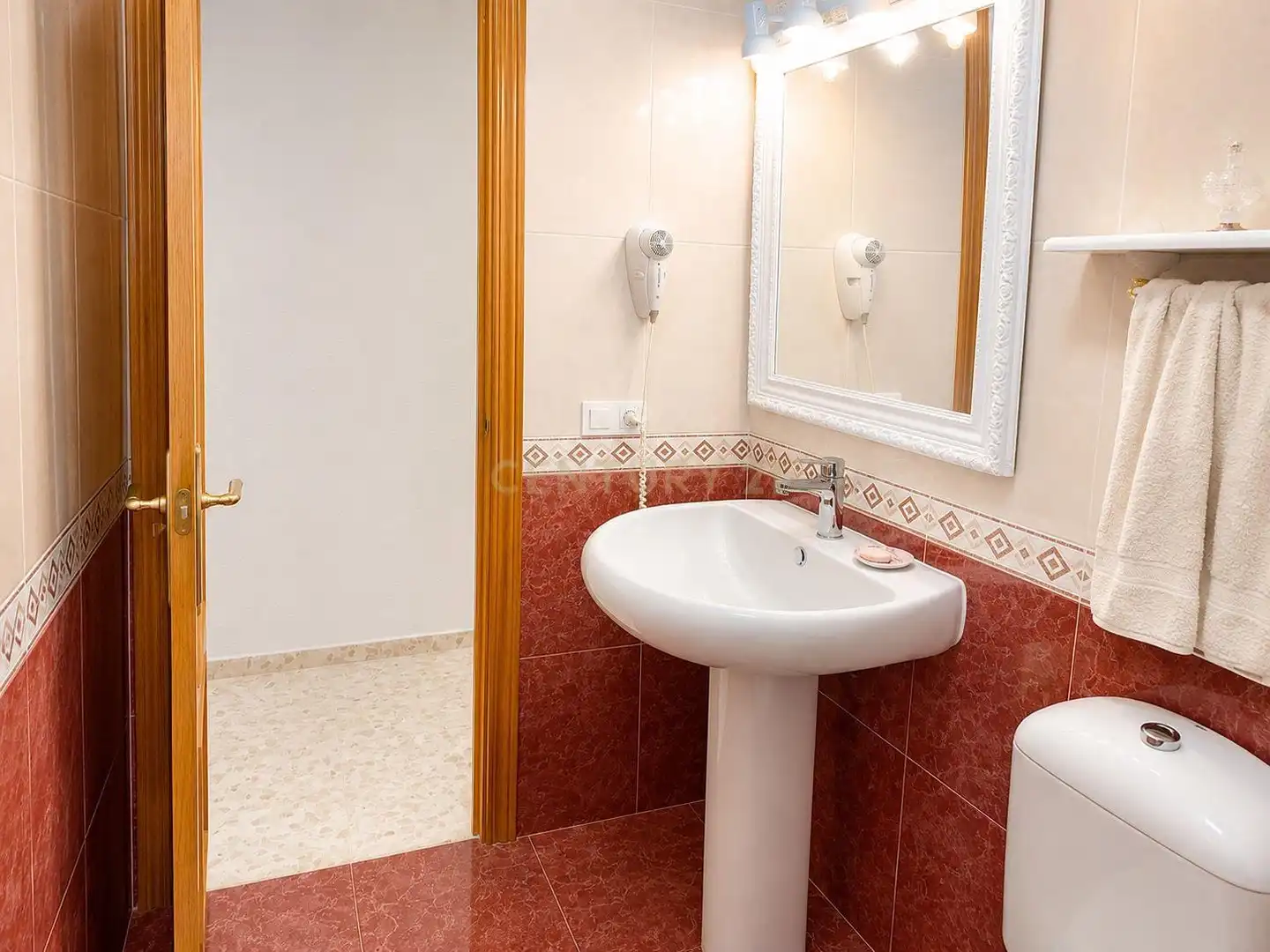 Bany de Apartament de lloguer en Valencia amb Aire condicionat