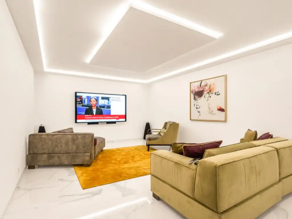 Sala de estar de Casa o chalet en venta en Altea con Aire acondicionado, Calefacción y Jardín privado
