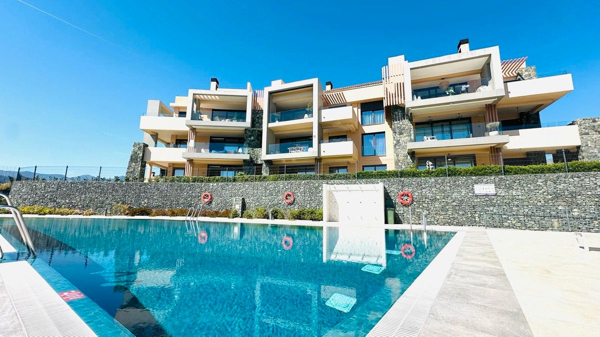 Swimming pool of Flat for sale in Mijas  with Air Conditioner, Terrace and Storage room