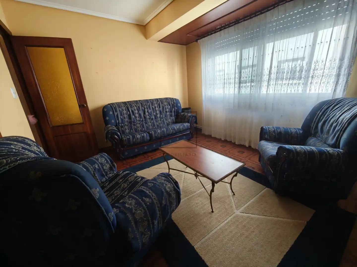 Sala de estar de Piso en venta en Ferrol con Calefacción, Trastero y Amueblado