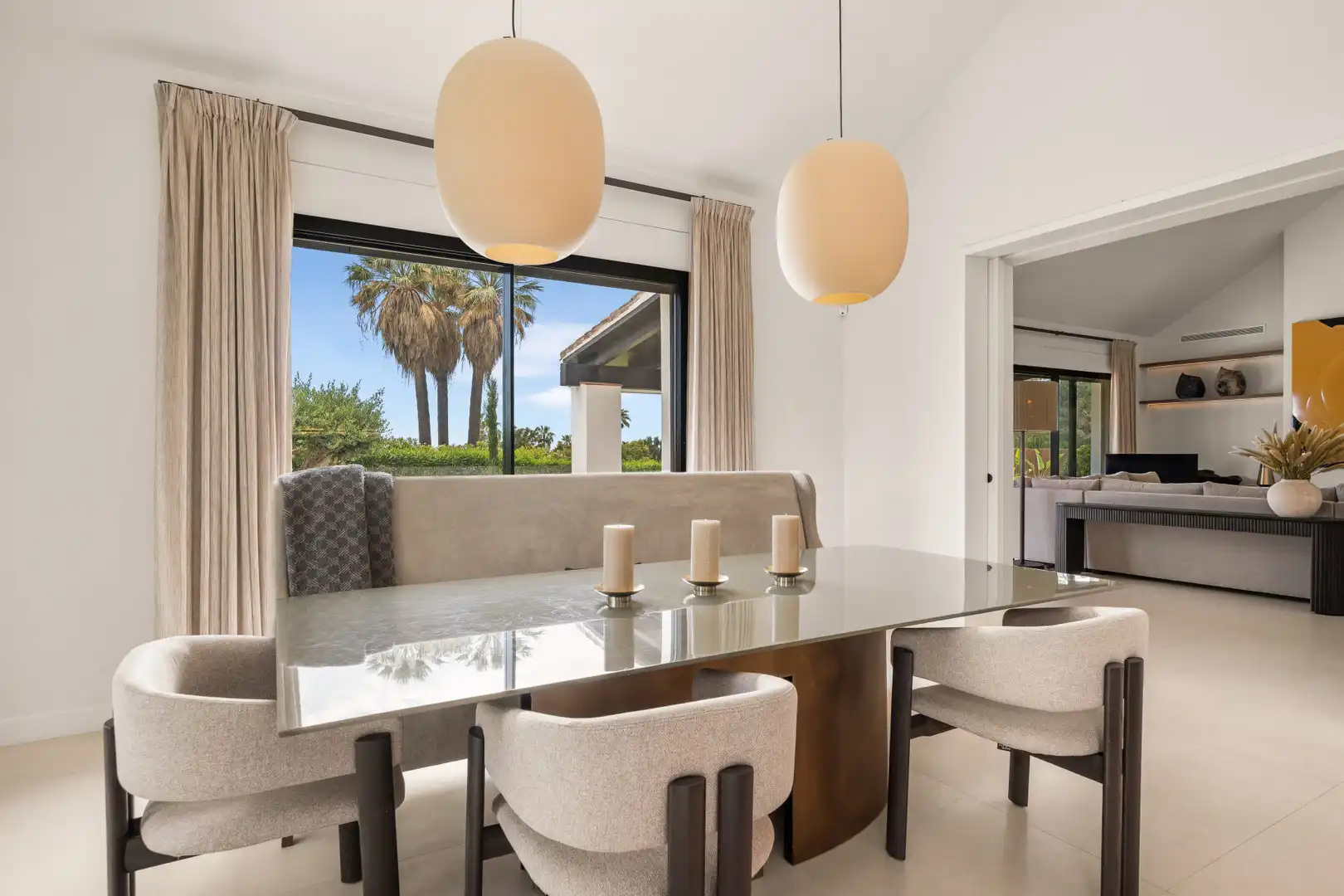 Comedor de Casa o chalet en venta en Milla de Oro