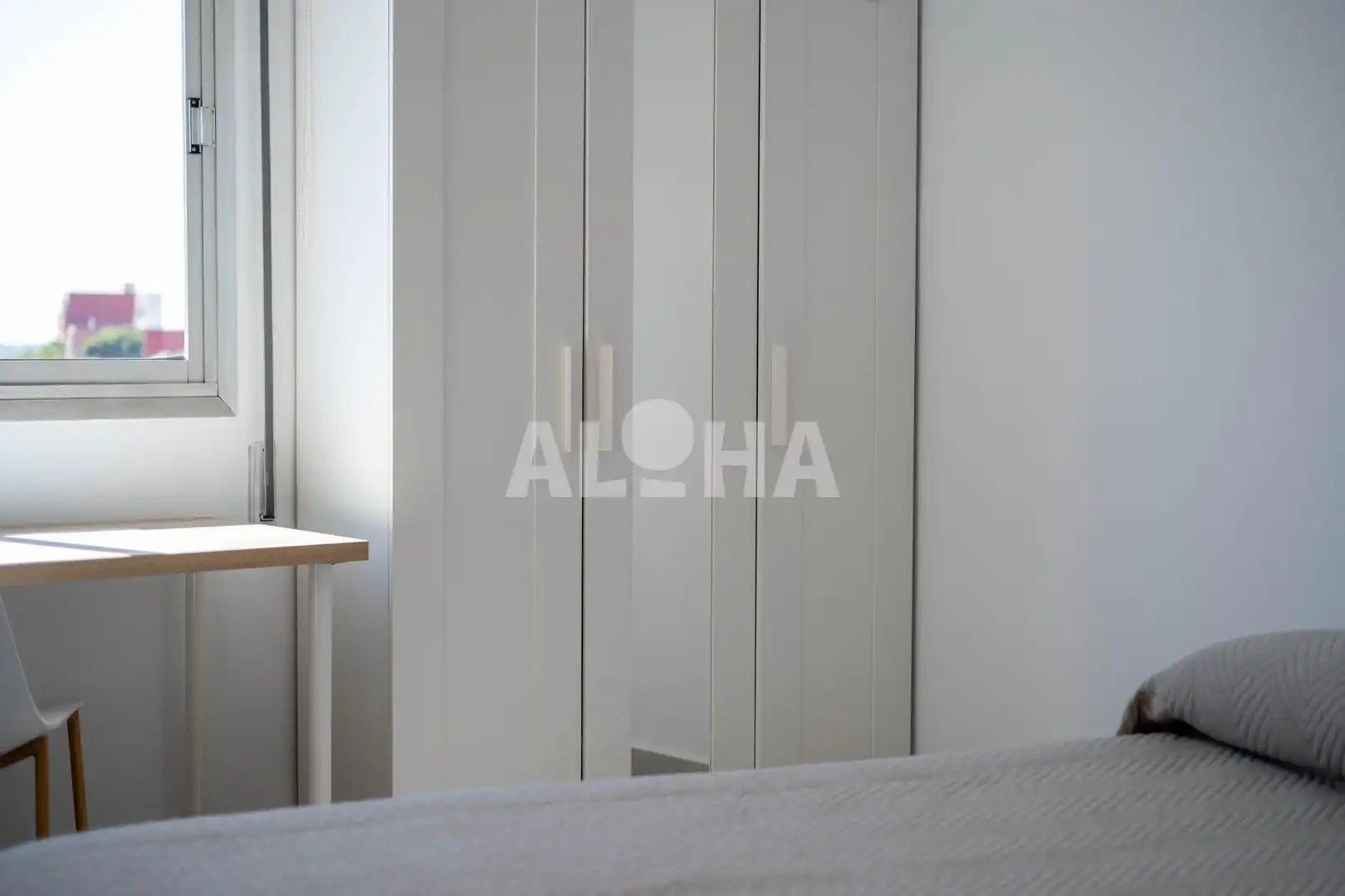 Bedroom of Apartments for rent in Alfara del Patriarca  with Air Conditioner, Terrace and Furnished