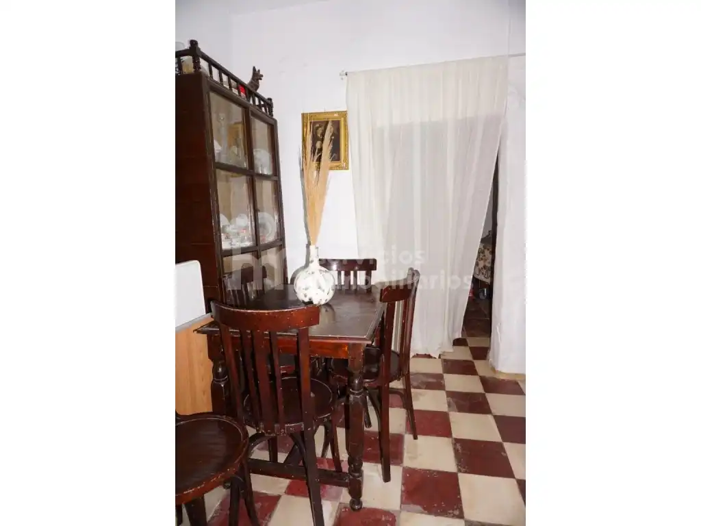 Comedor de Casa adosada en venta en Benamocarra con Jardín privado, Terraza y Amueblado