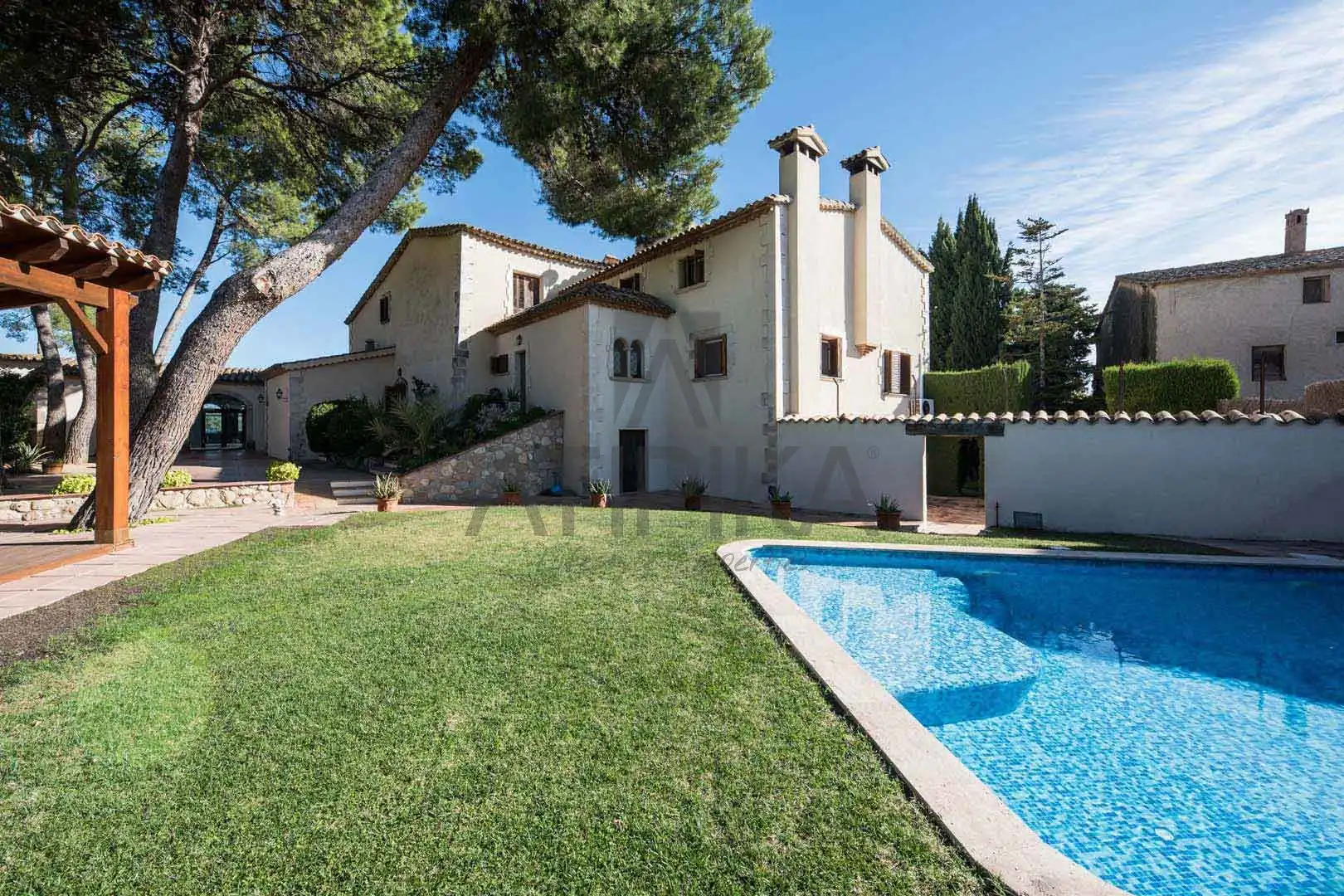 Jardí de Finca rústica en venda en Puigdàlber amb Aire condicionat, Calefacció i Terrassa