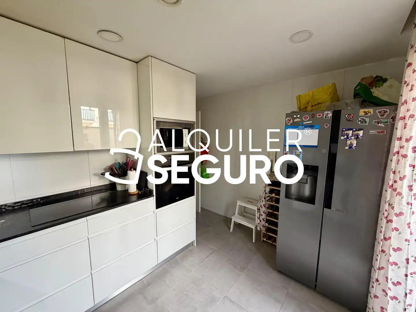 Cuina de Pis de lloguer en Torrejón de la Calzada amb Aire condicionat, Calefacció i Terrassa