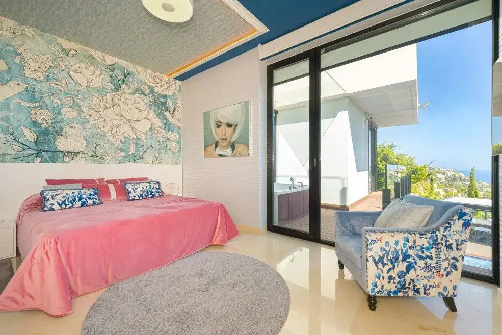 Habitación de Casa o chalet en venta en Altea con Aire acondicionado, Calefacción y Jardín privado