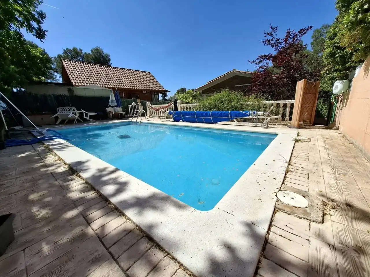 Piscina de Casa o xalet en venda en Rubí amb Aire condicionat, Calefacció i Jardí privat