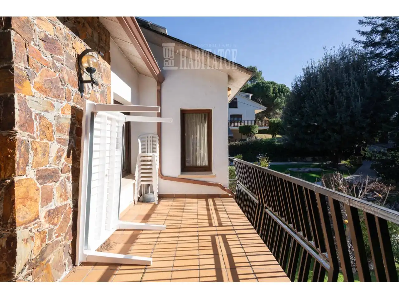 Terraza de Casa o chalet en venta en Aiguafreda con Aire acondicionado, Calefacción y Jardín privado