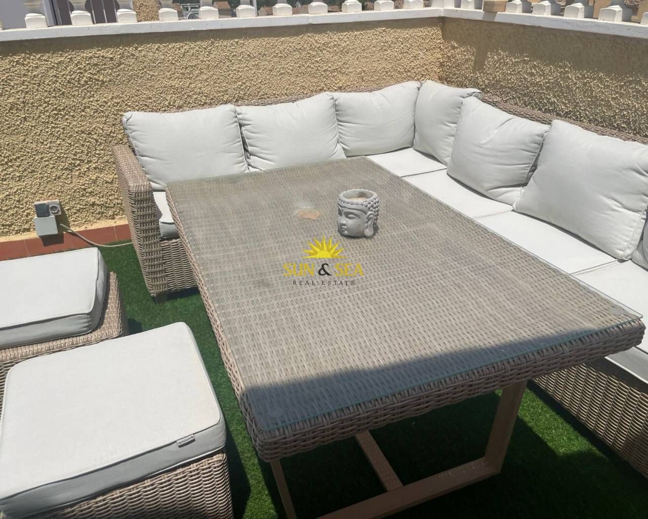 Terrassa de Casa o xalet de lloguer en Santa Pola amb Aire condicionat, Calefacció i Terrassa