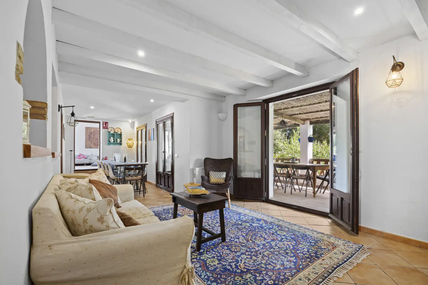 Sala de estar de Casa o chalet en venta en Gaucín con Aire acondicionado, Jardín privado y Terraza