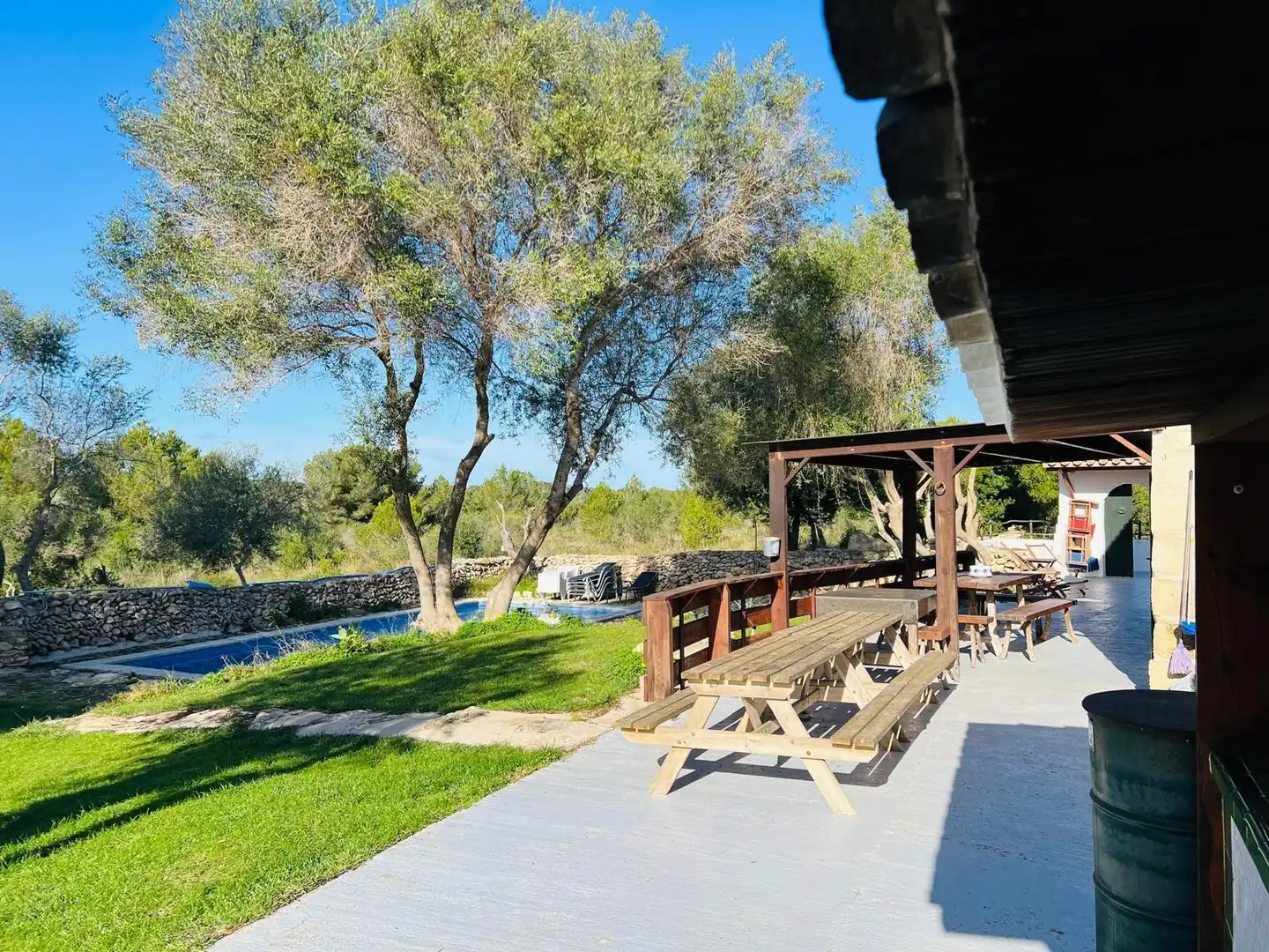 Jardín de Finca rústica en venta en Alaior con Aire acondicionado, Jardín privado y Piscina