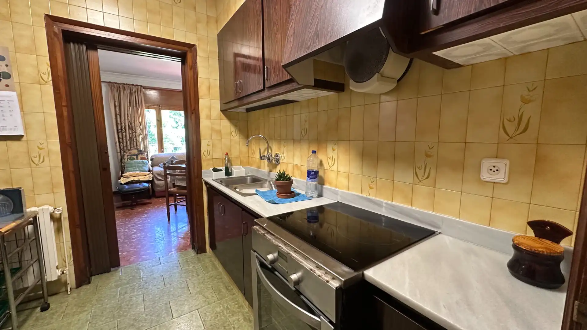 Cocina de Casa adosada en venta en Castellfollit de la Roca con Calefacción, Jardín privado y Terraza