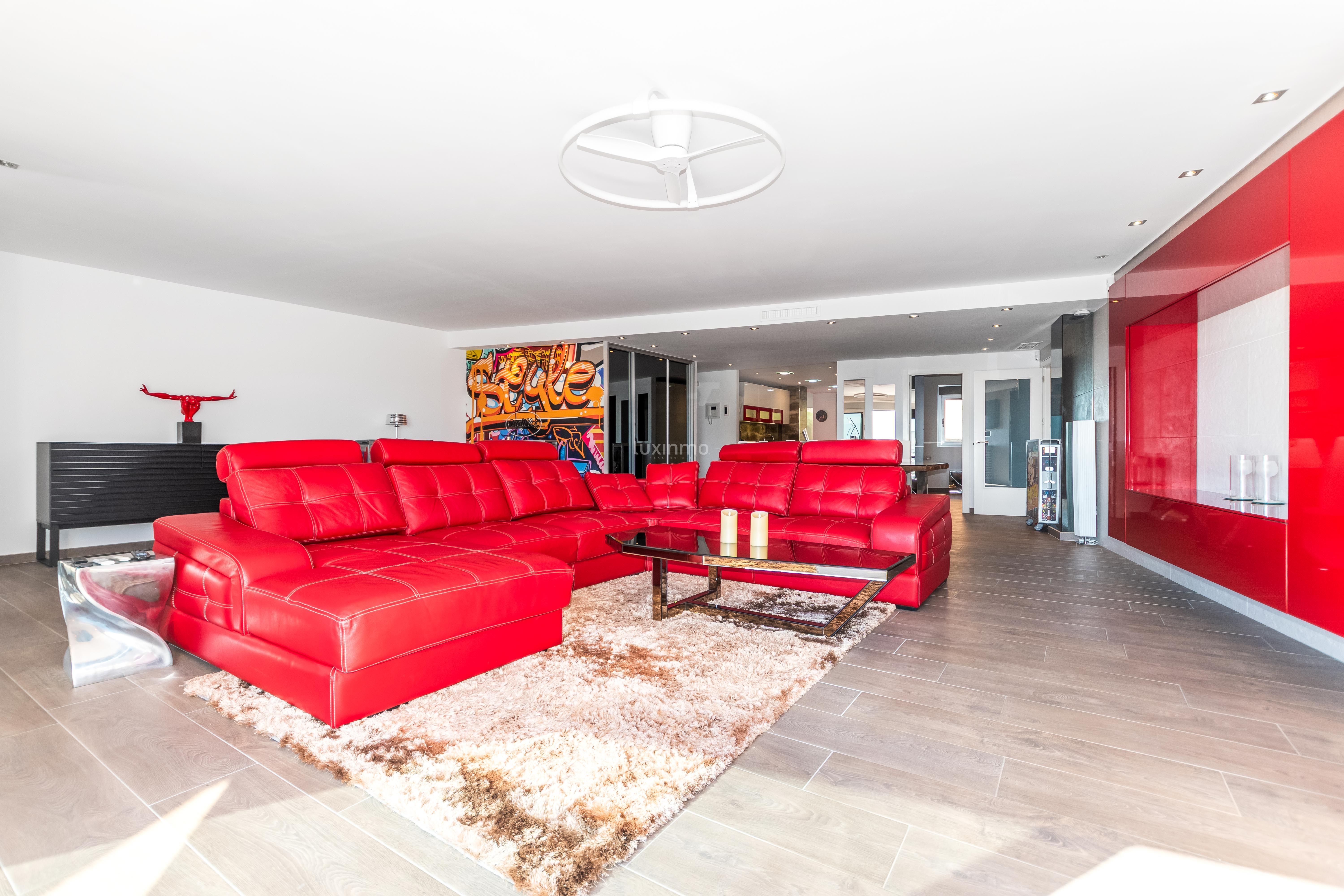 Living room of Flat for sale in Altea  with Air Conditioner, Heating and Private garden