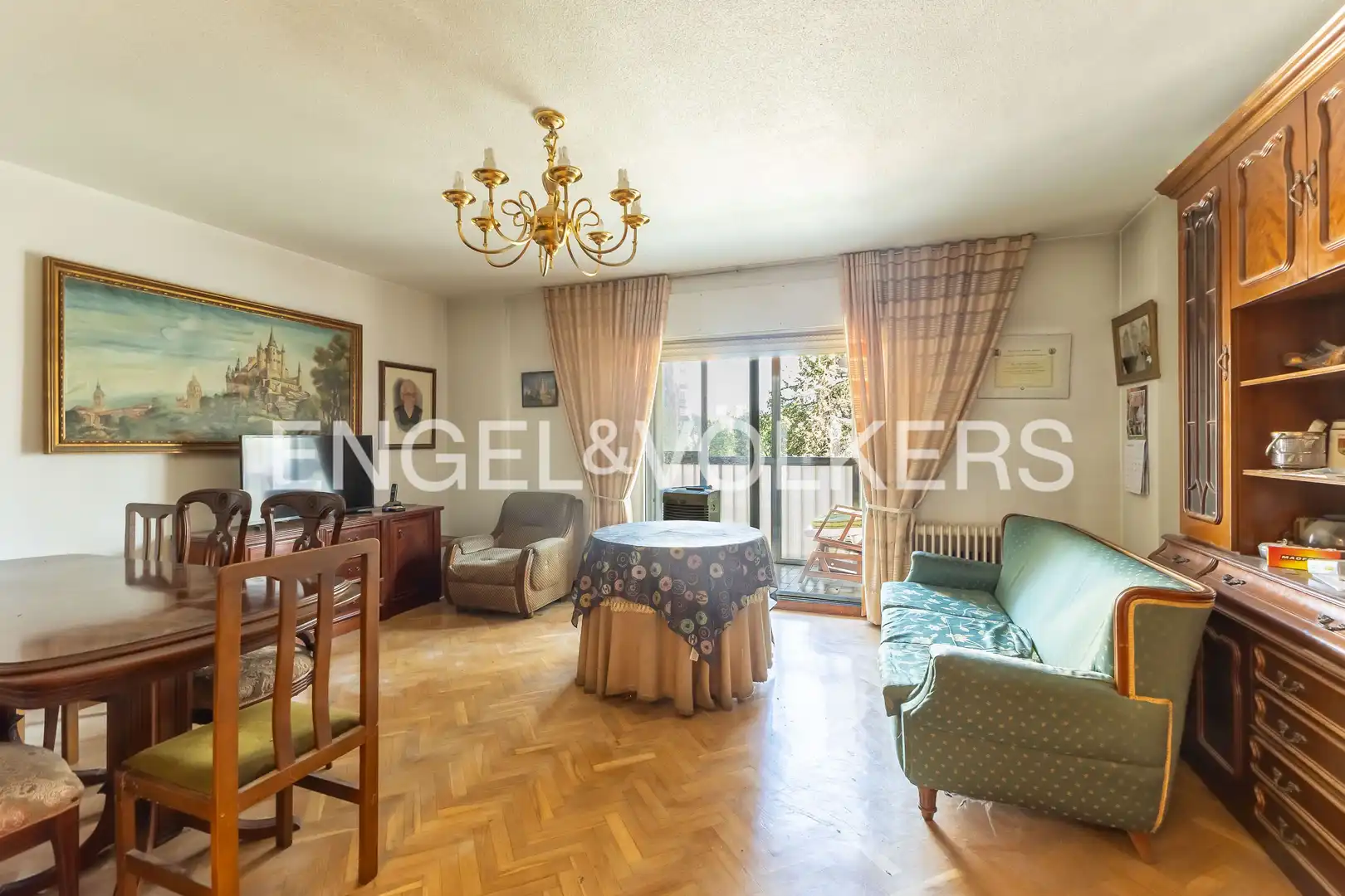 Sala de estar de Piso en venta en Madrid con Calefacción y Terraza