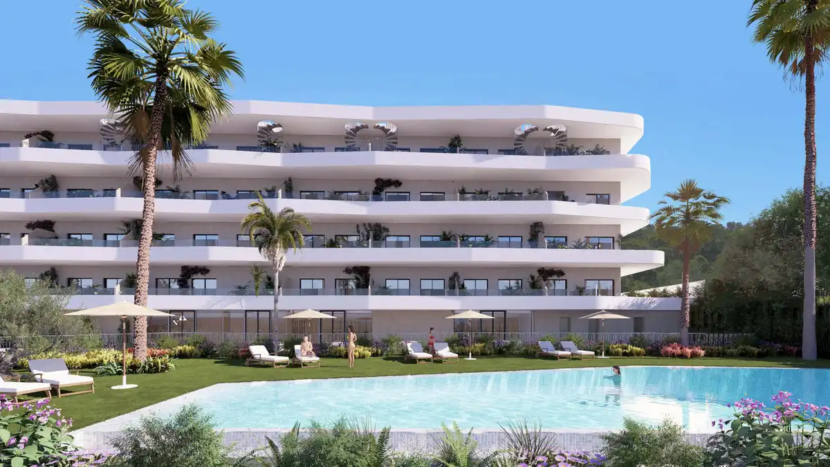 Vista exterior de Apartament en venda en La Nucia