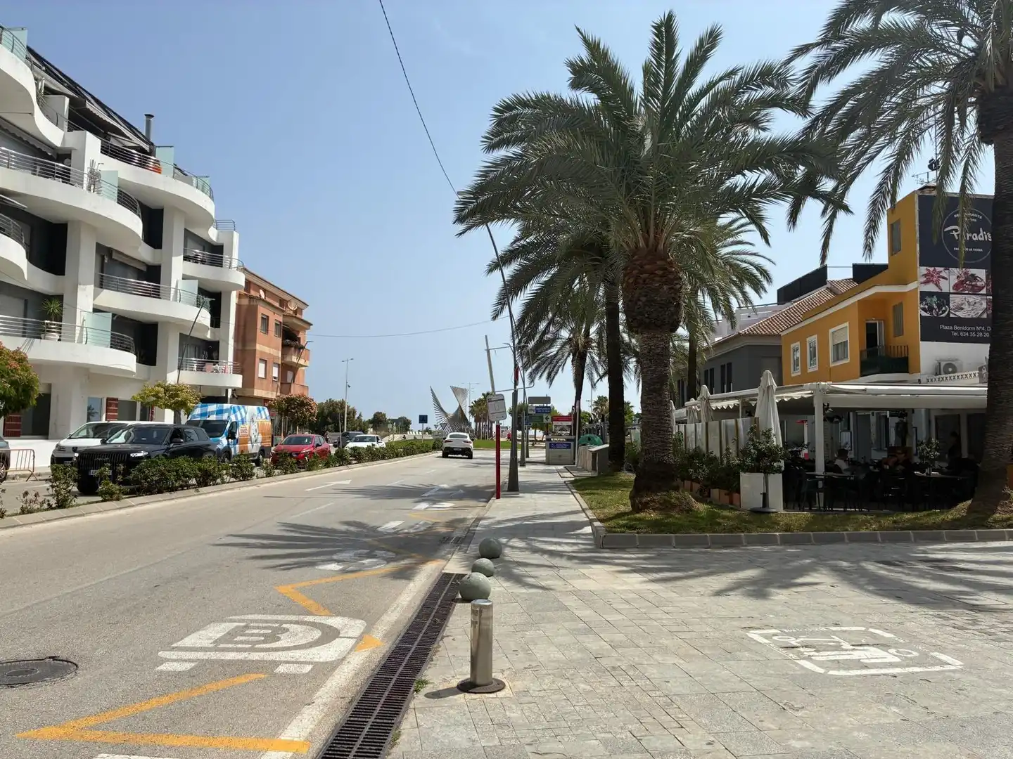 Exterior view of Commercial properties for sale in Dénia  with Air Conditioner