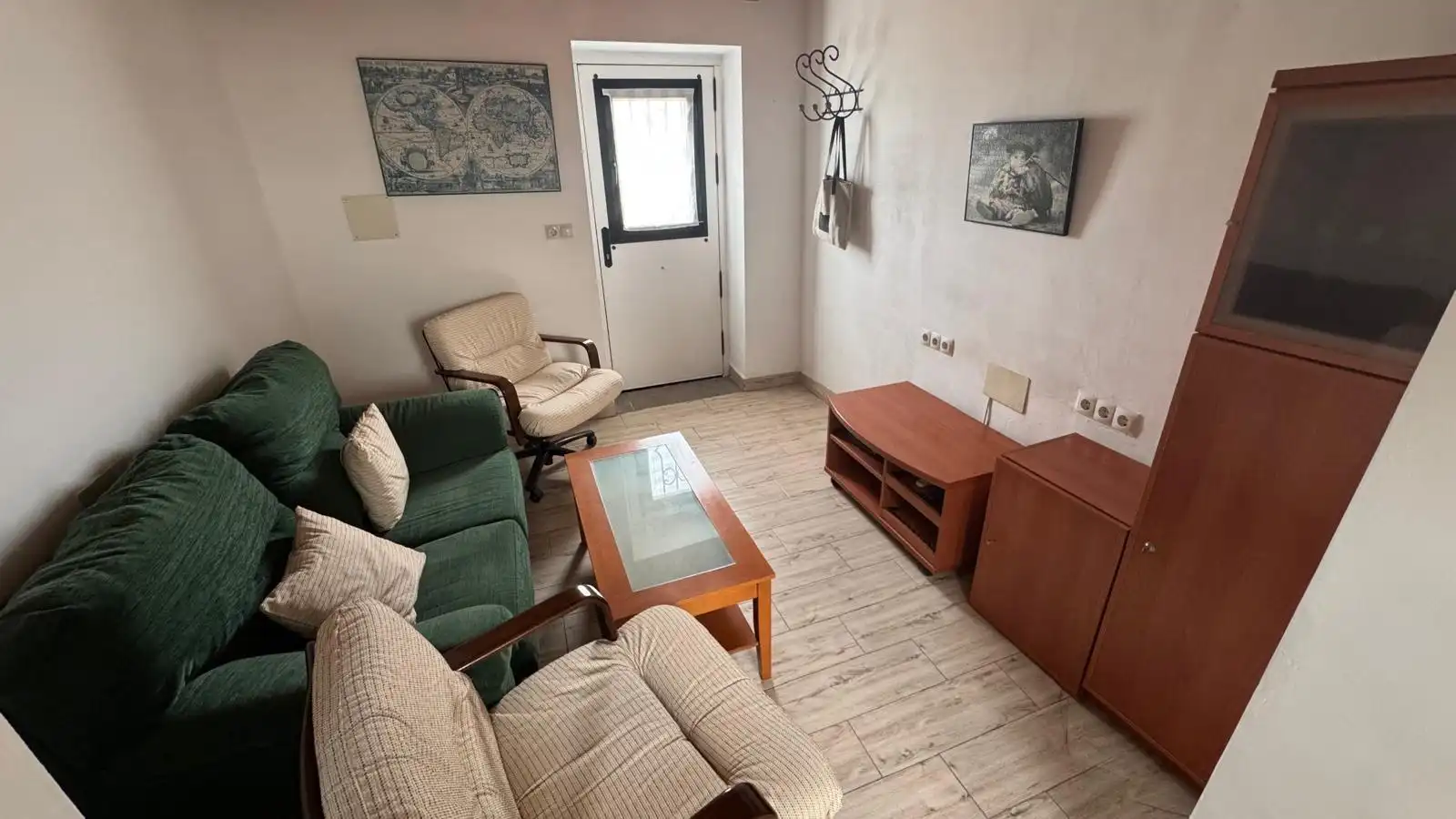 Sala de estar de Casa adosada de alquiler en Málaga con Aire acondicionado y Terraza